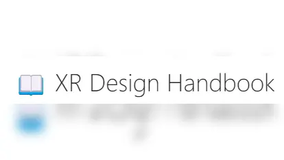 XR Design Handbook